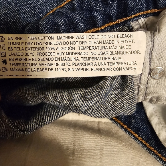 Forever 21 denim blue jean shorts size 27 Approx Size 4 juniors see size chart - Picture 4 of 5